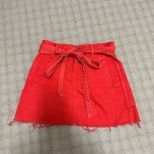 Urban outfitters orange / red skirt